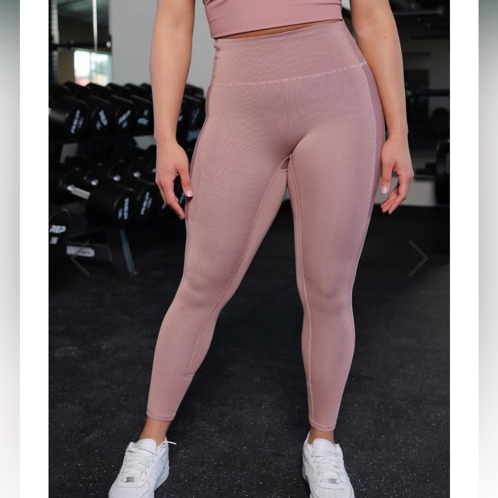 Twenty2 Nutrition The Fierce Legging - Regular 24” Inseam, Mauve Pink